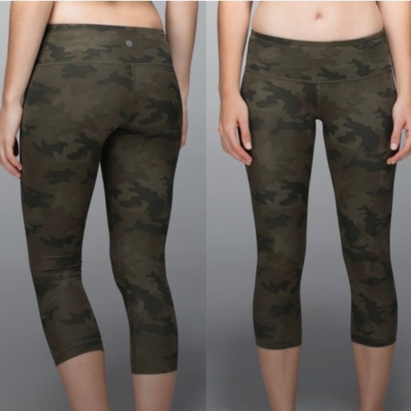 lululemon athletica Pants - Lululemon Wunder Under Crop Full-On Luxtreme